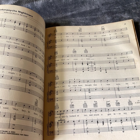 🎼🎧 Vintage Bundle Of Bob Dylan Books - Picture 5 of 13